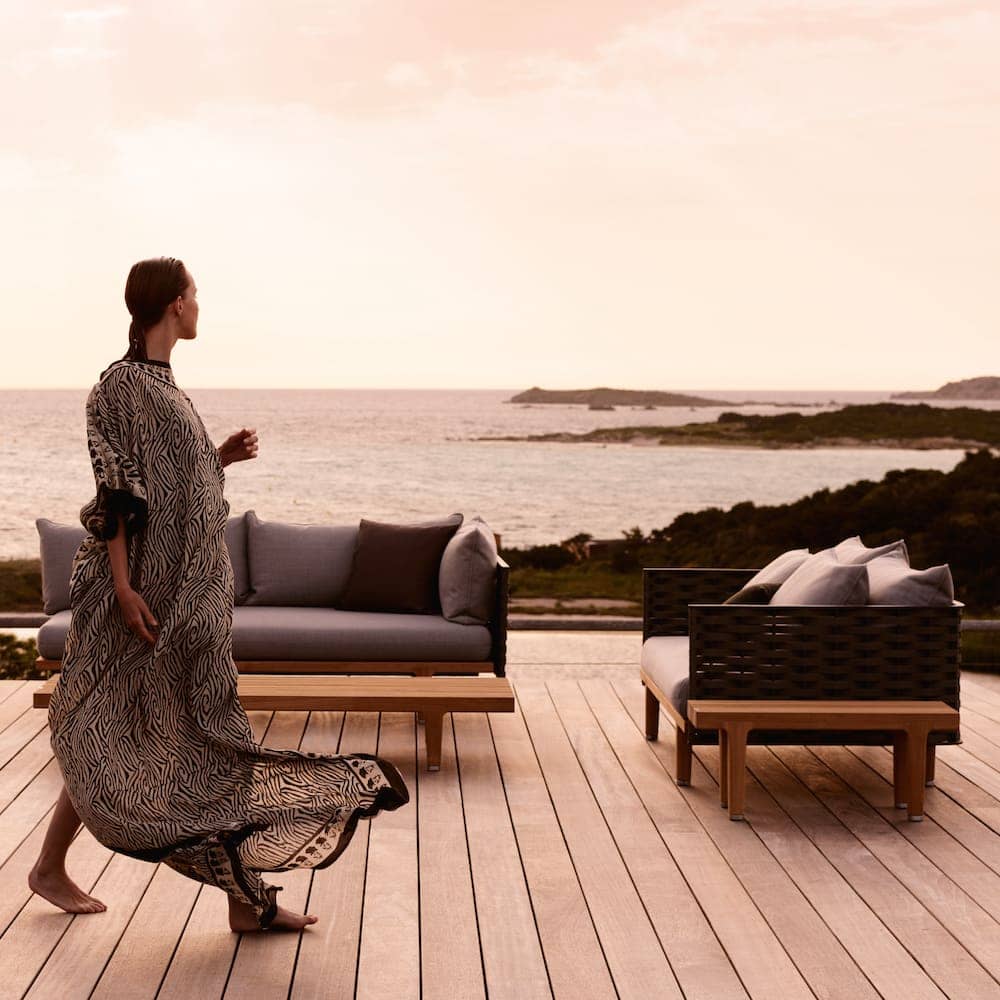 SEALINE Coffee Table and Bench