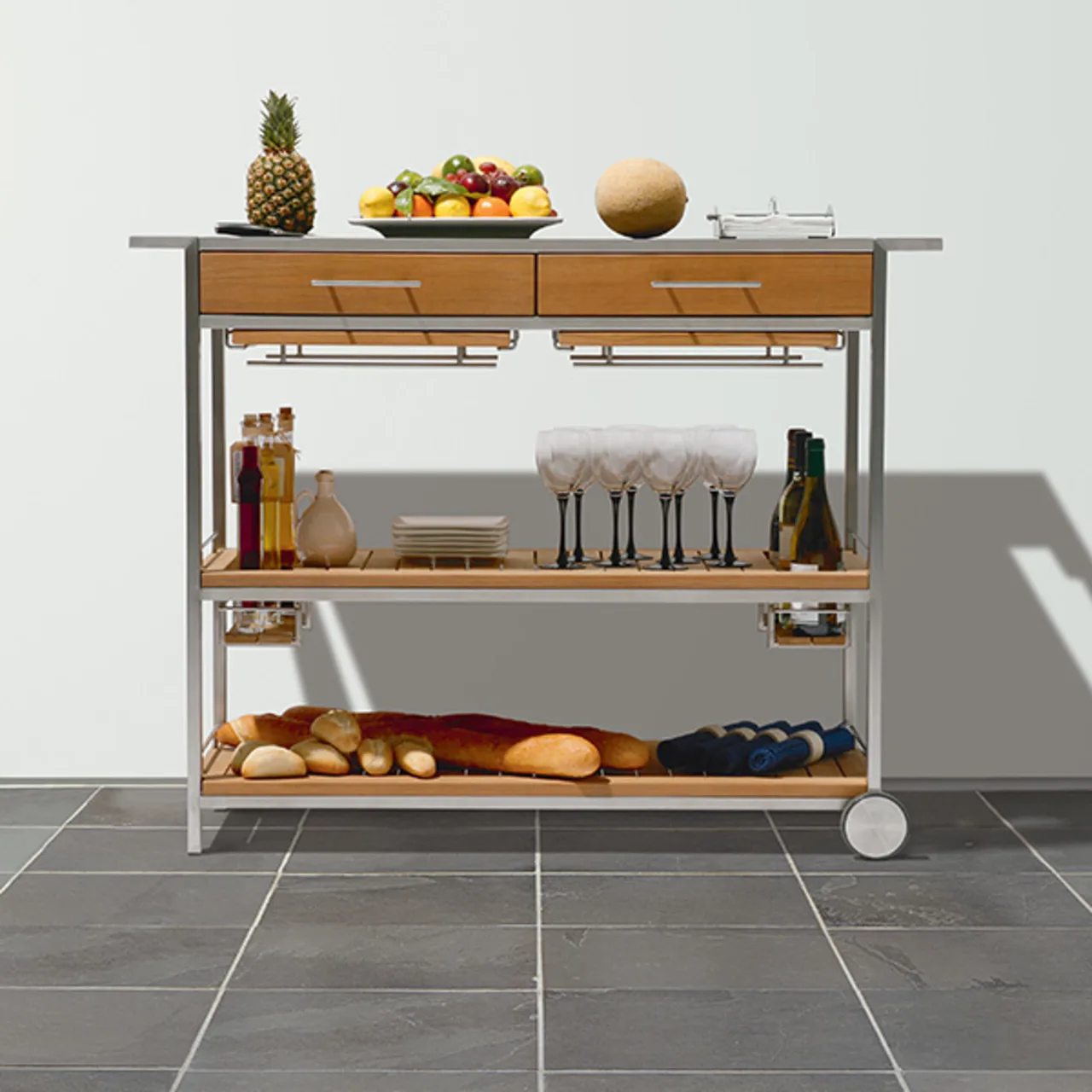 mercury serving table