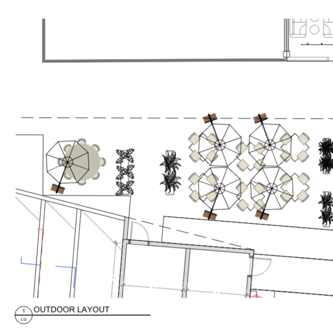 Patio Umbrella Project Layout