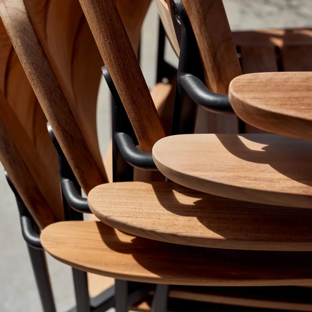 Barlow Tyrie Layout Stacking Armchairs