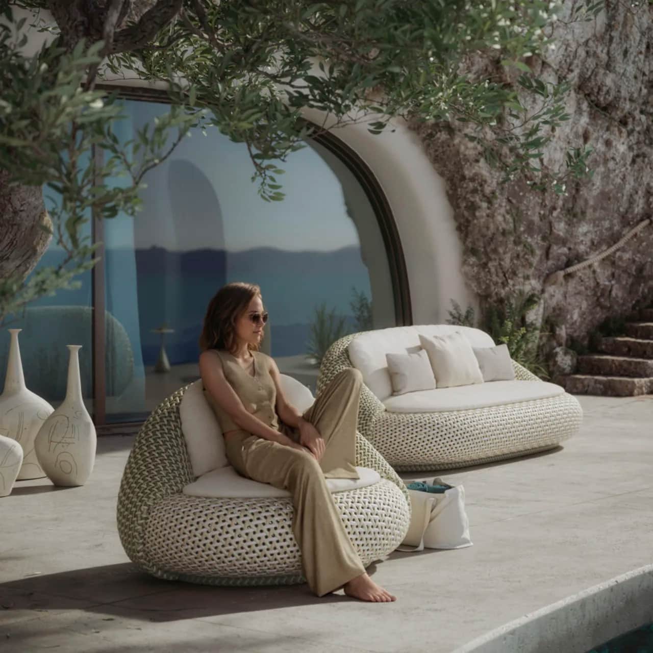 DEDON ATOLO Lounge Chair & 2-Seater