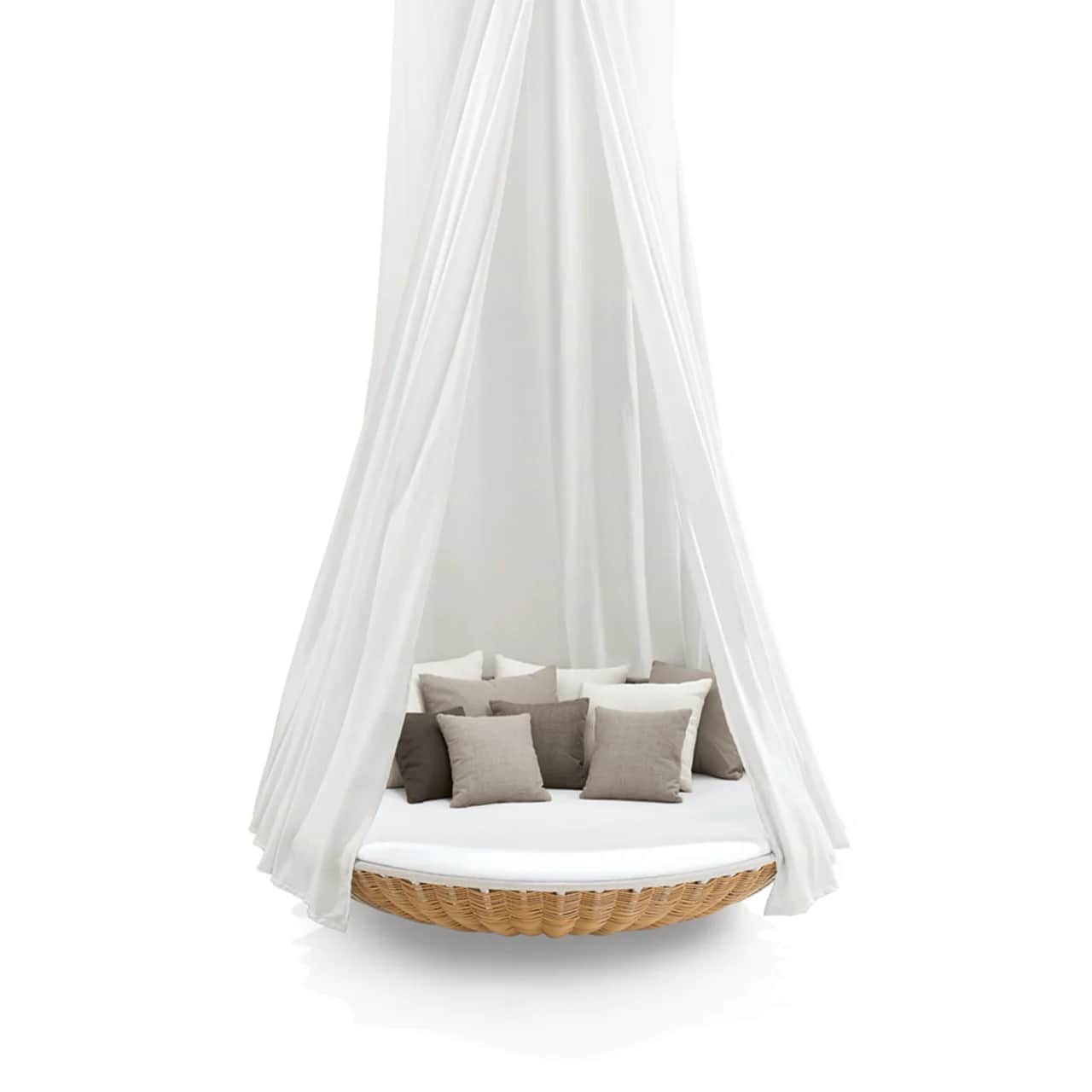 Natural Fiber. Optional Canopy Shown.