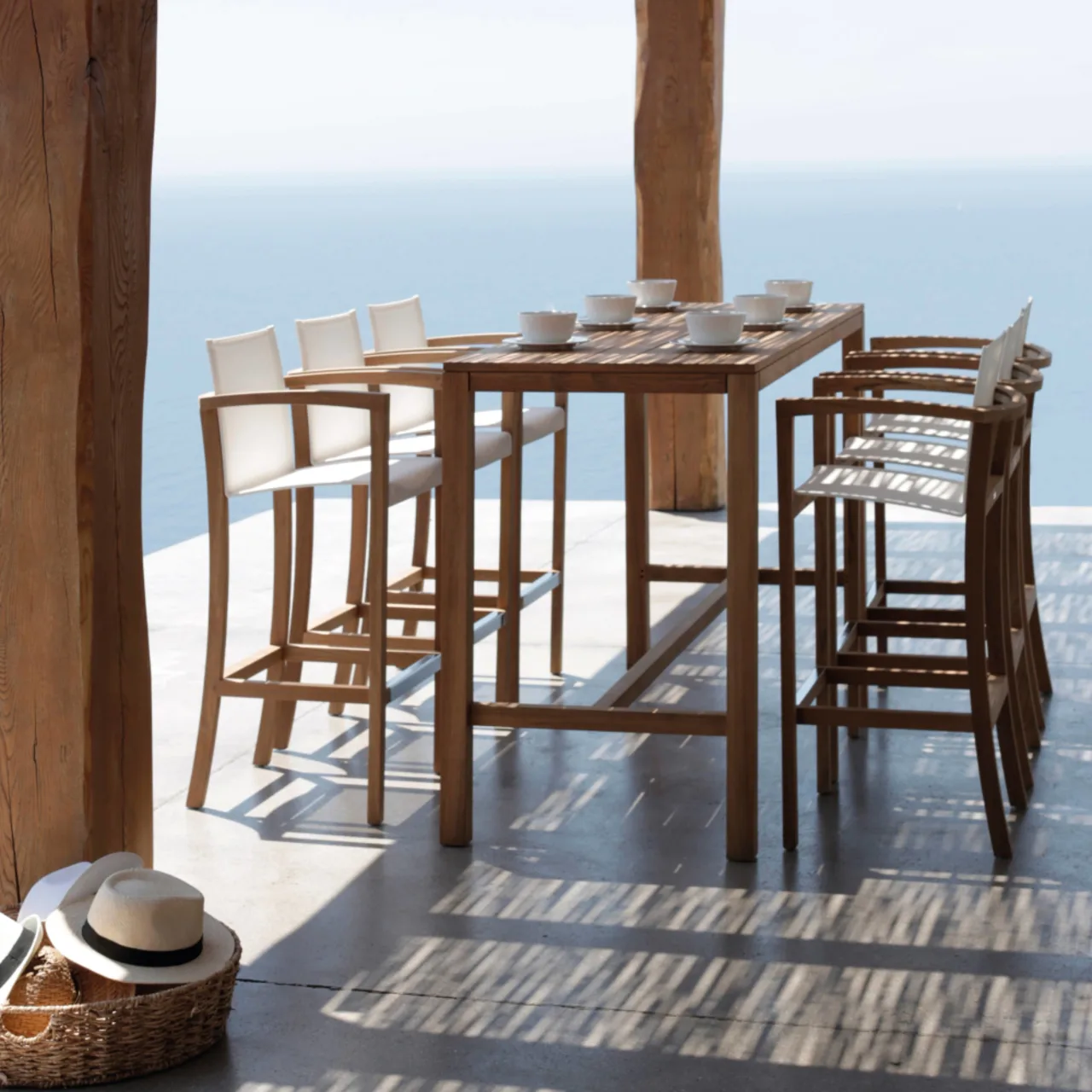 XQI Bar Height Chairs and Bar Table