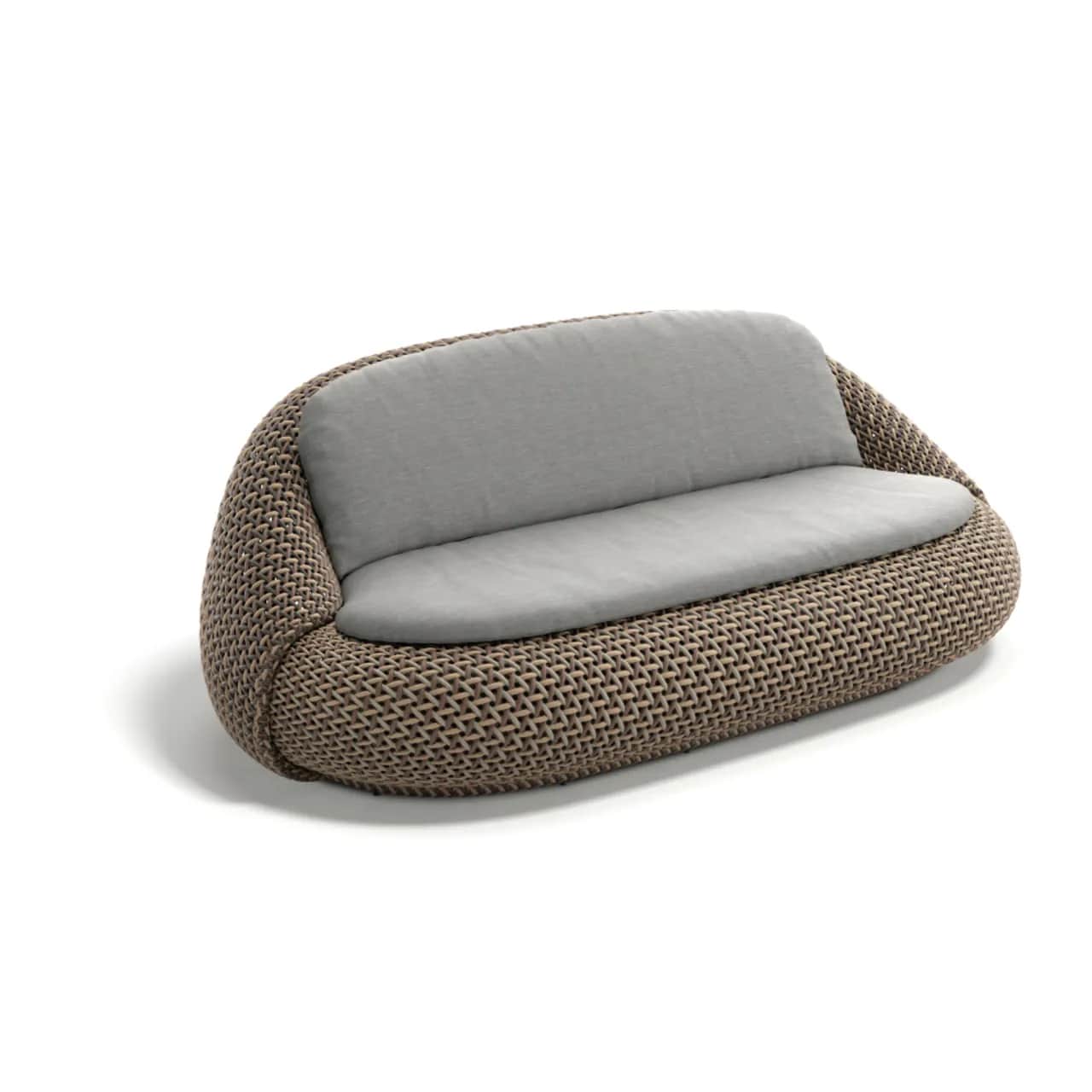 DEDON ATOLO 2-Seater | Fiber: Chestnut Charm