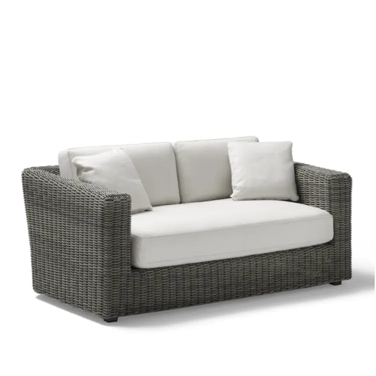 Ash Grey 2-Seater Sofa