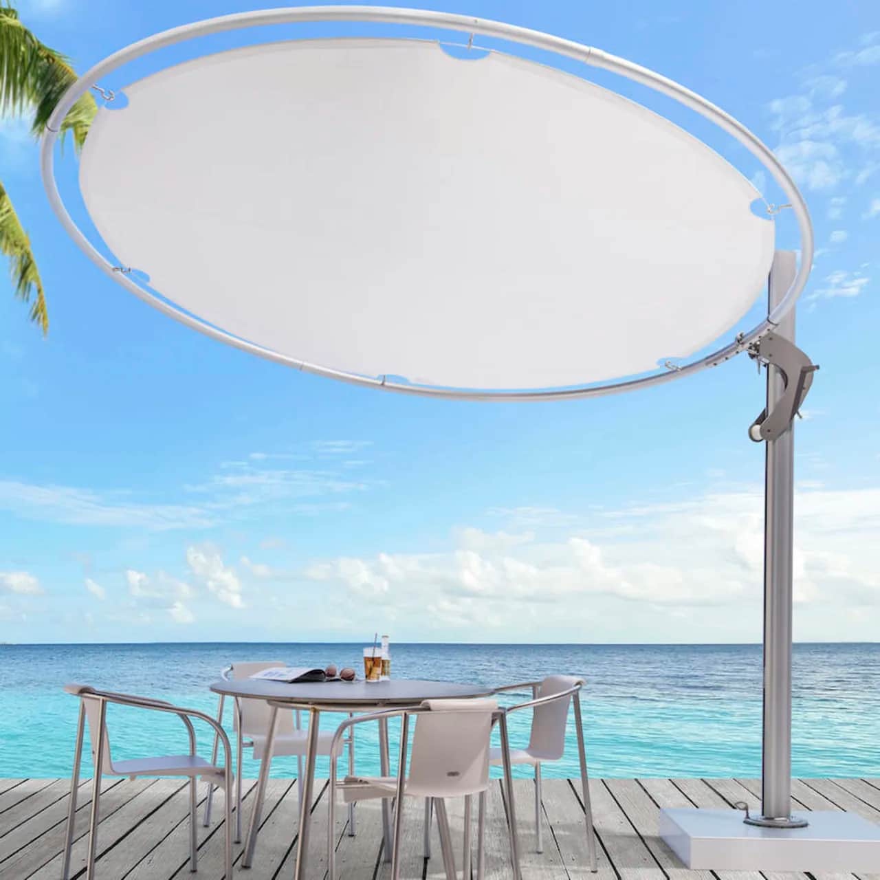 Eclipsum Round Offset Umbrella