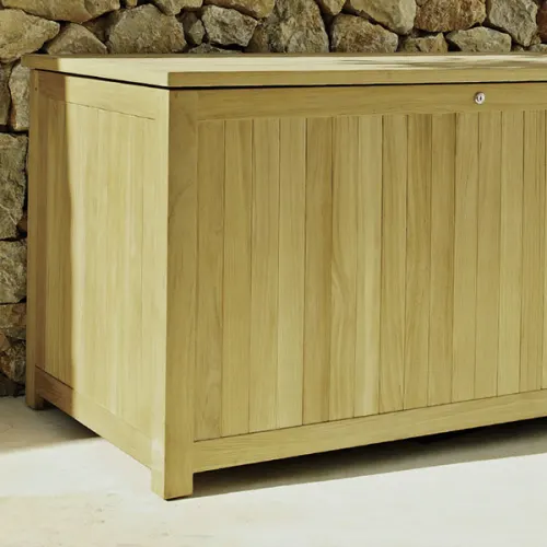 Gloster Standards Cushion Storage Chest | Teak Frame