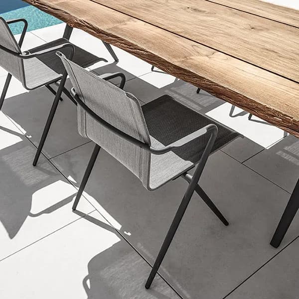 Gloster Ryder Dining Armchairs | Raw Dining Table