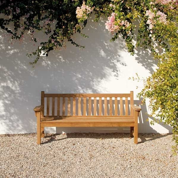 Barlow Tyrie London 75" Teak Garden Bench