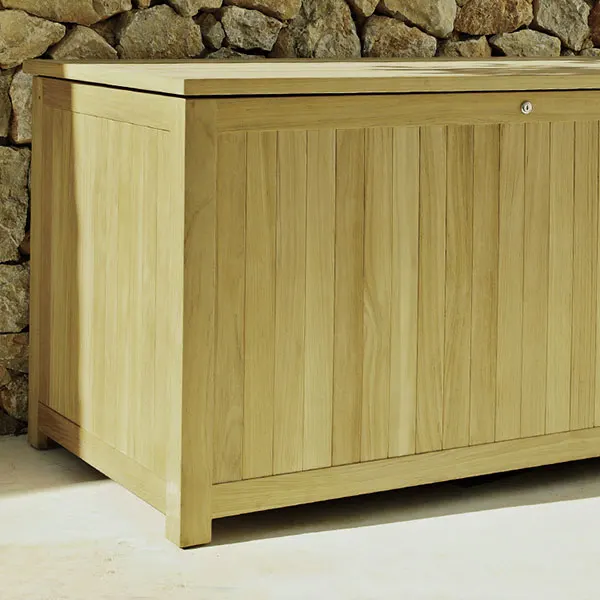 Gloster Standards Cushion Storage Chest | Teak Frame