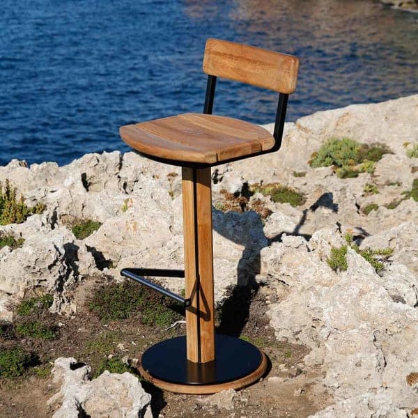 Barlow Tyrie Titan Pub High Dining Swivel Stool