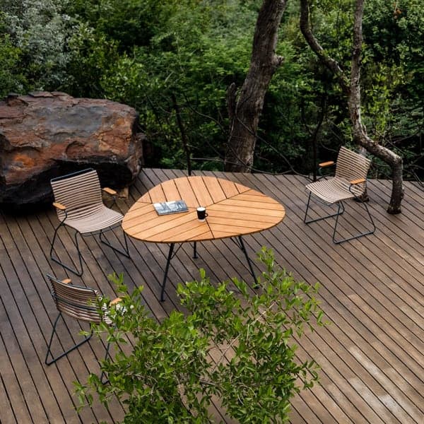 Houe Click Dining Armchairs | Leaf 58" Dining Table