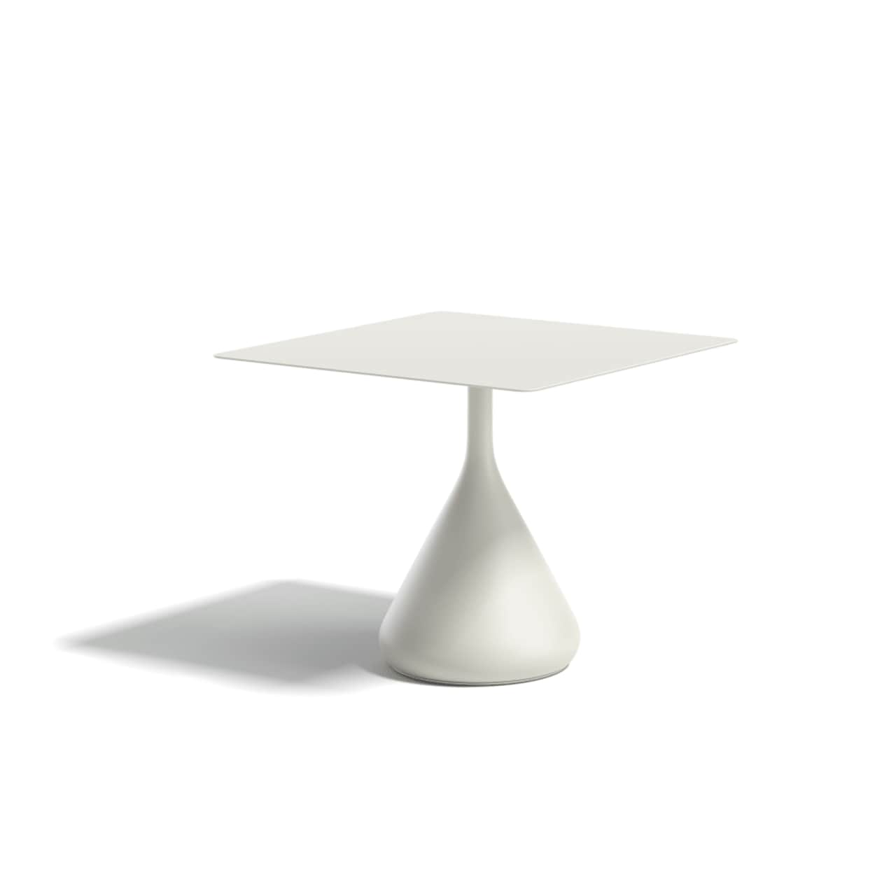 DEDON SATELLITE 31" Square Low Dining Table | Base: Powder-Coated Aluminum, Lipari | Top: HPL, Lipari