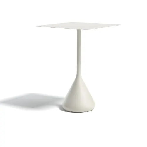 DEDON SATELLITE 31" Square Bar Table | Base: Powder-Coated Aluminum, Lipari | Top: HPL, Lipari