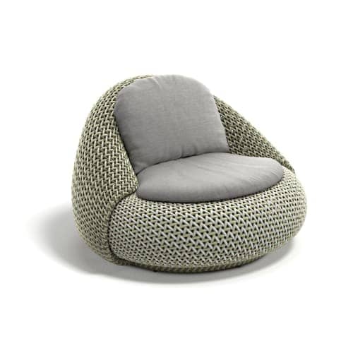 DEDON ATOLO Lounge Chair | Fiber: Spring Mist