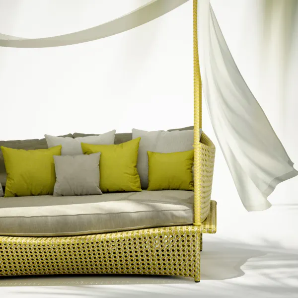 DEDON Fiber: Citrine | Powder Coating: Ginger