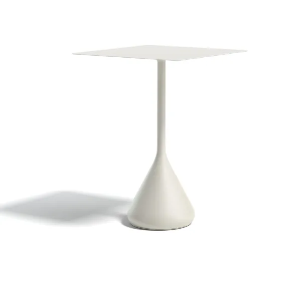 DEDON SATELLITE 31" Square Bar Table | Base: Powder-Coated Aluminum, Lipari | Top: HPL, Lipari