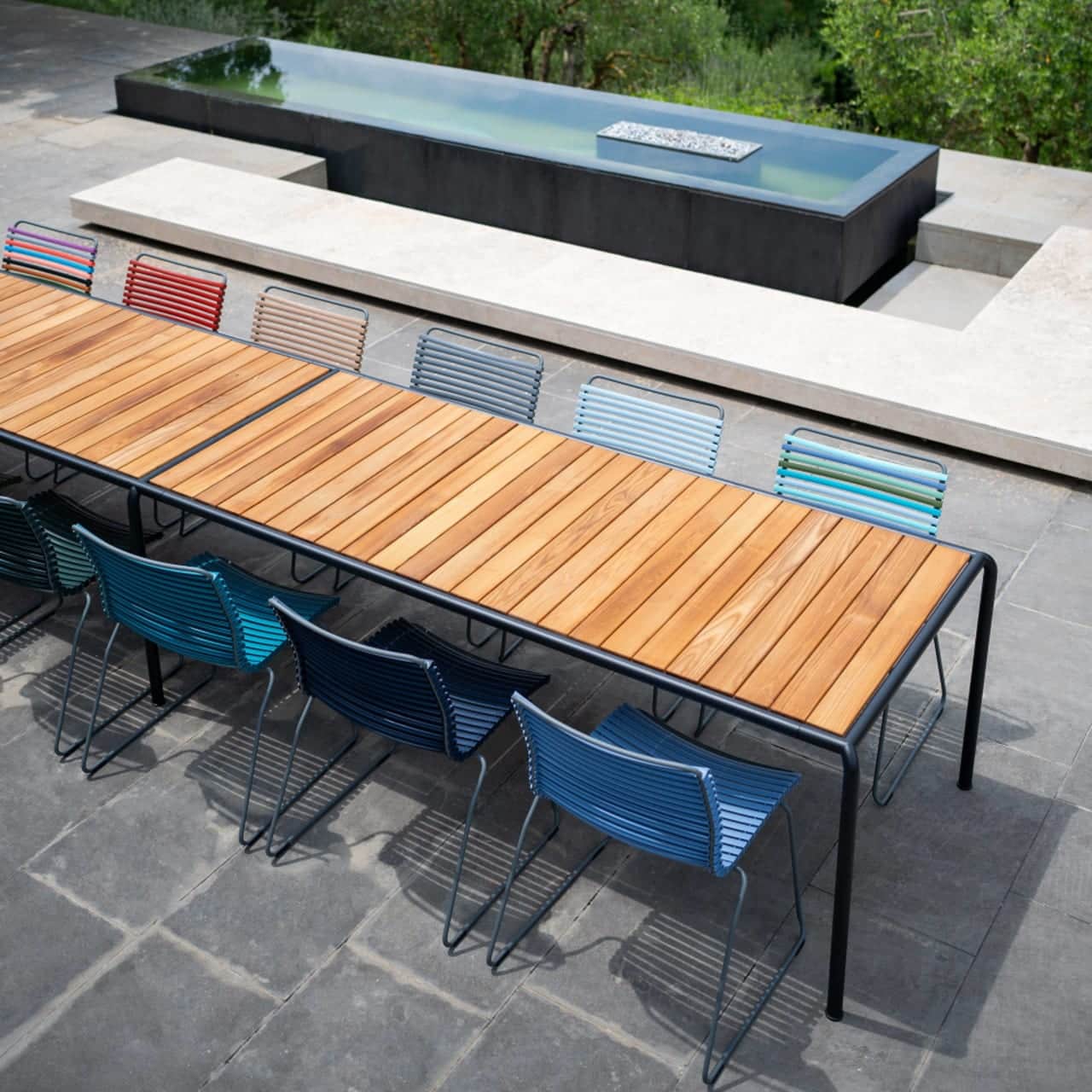 Houe Click Dining Chair | Avanti Infinity Dining Table