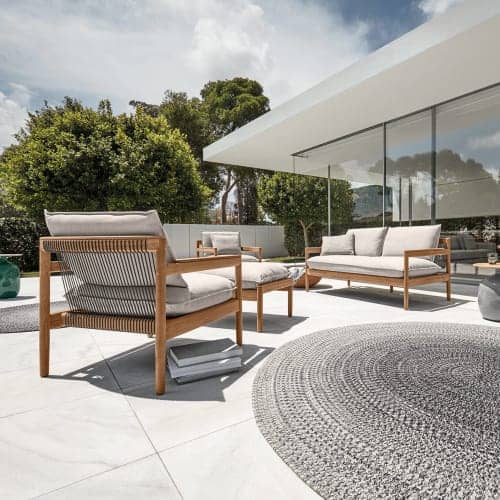 Gloster Saranac Lounge Collection Sailing Seagull Cushions